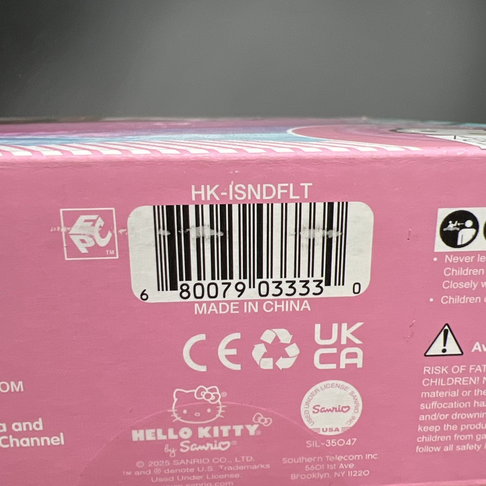 Hello Kitty Inflatable Floating Island Float Large - 4' Diameter NIP