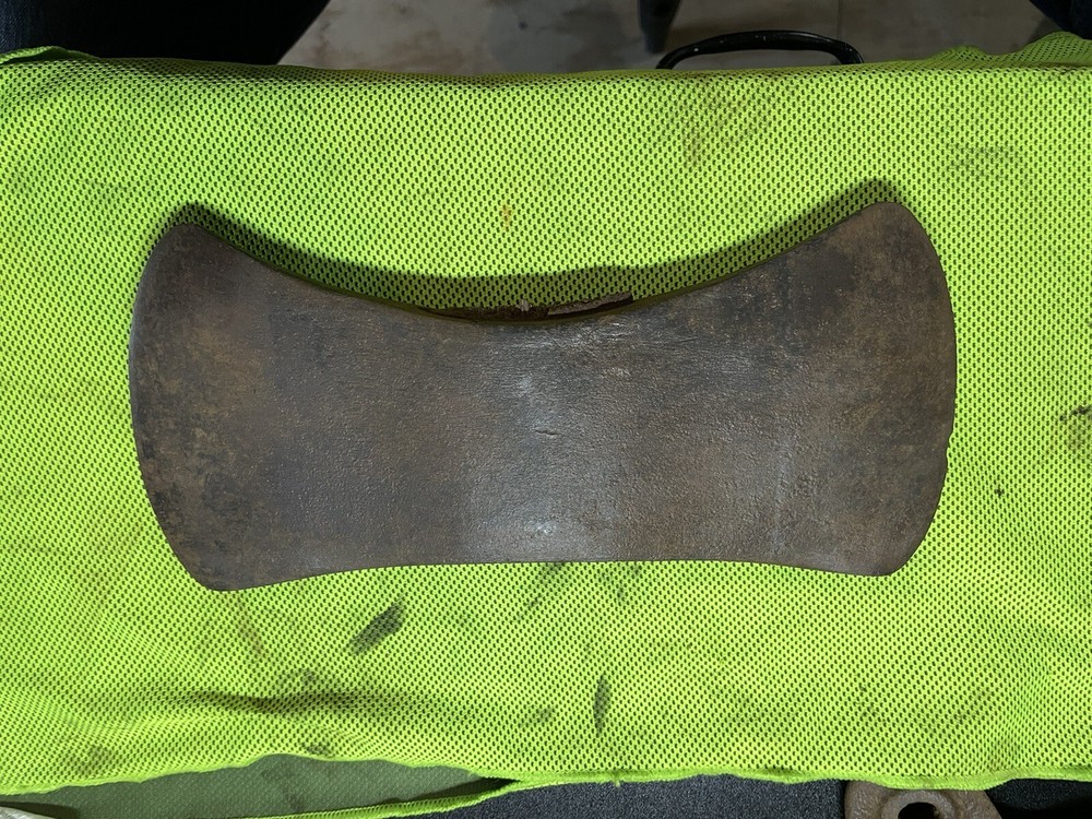 Vintage Double Bit Axe Head - Unmarked - True Temper