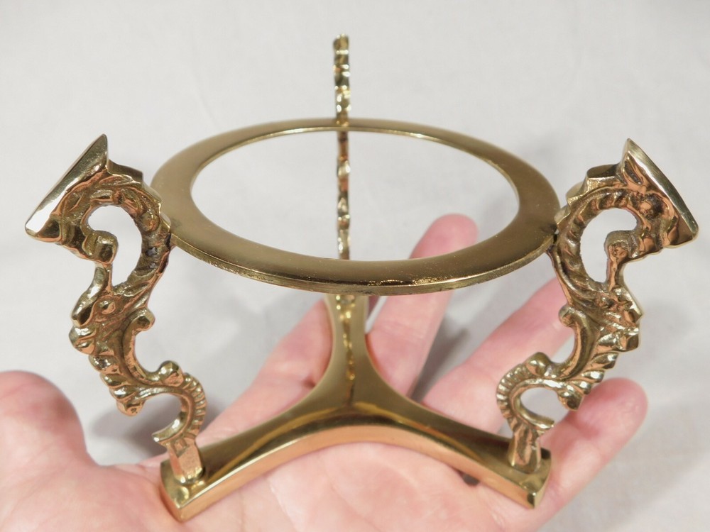 SPHERE Display Stand Large Size Dragon Design Solid Brass