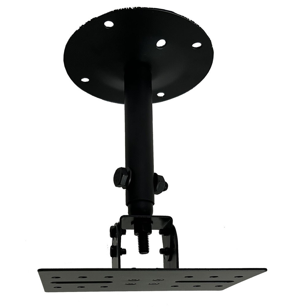 Pair Universal Ceiling Mount Angle Tilt Rotation Adjustment Audio Speaker Stands