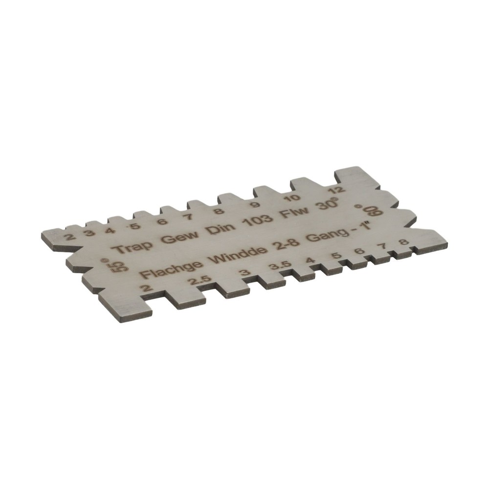 Stainless Steel Angle Template Tool with Easy Read Markings for Accurate Cuts