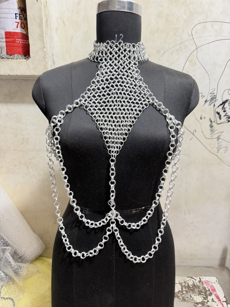 medieval chainmail top