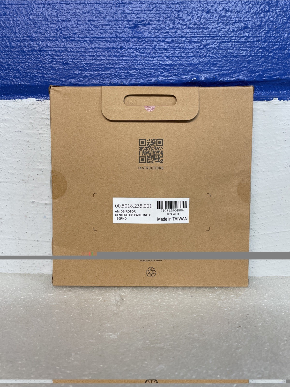 SRAM Paceline X Disc Brake Rotor - 160mm Center Lock Silver/Black New In Box