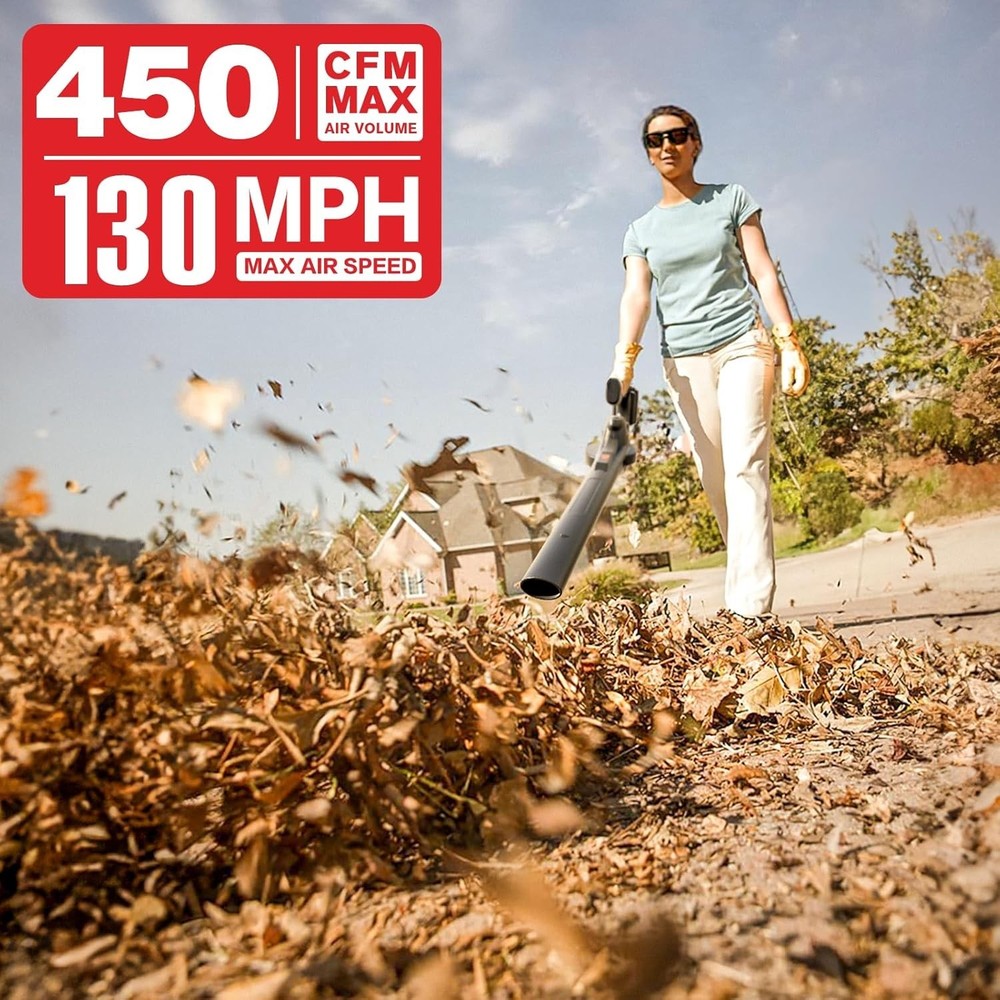 Versatile Handheld Leaf Blower - Lightweight, Cordless Design for All Scenarios