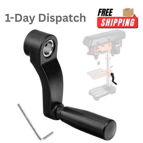 Drill Press Crank Handle 9/16" Shaft Compatible with Craftsman