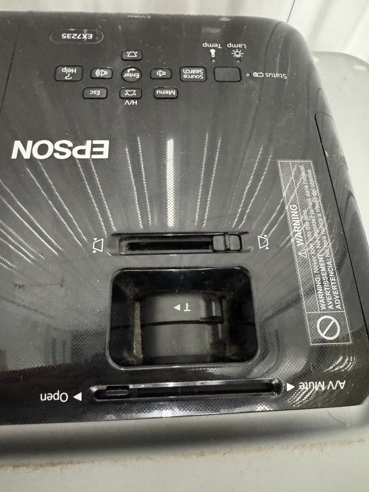 Epson LCD Projector EX7235 H654A Untested SKU:C