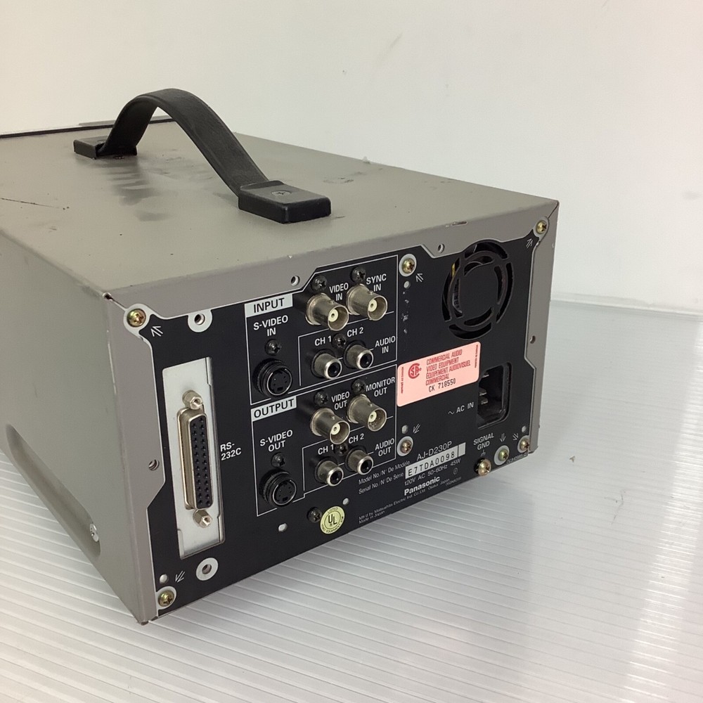 Panasonic AJ-D230P DVC Pro Player