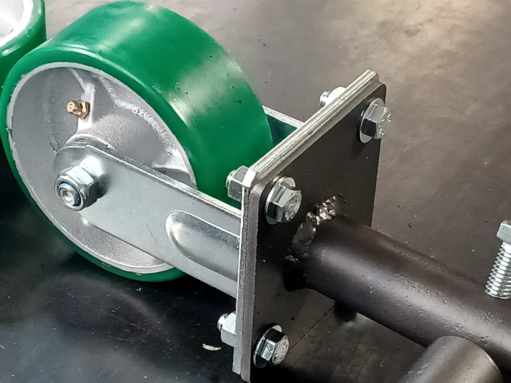 Casters and Slip Plates - 900 Lbs load capacity