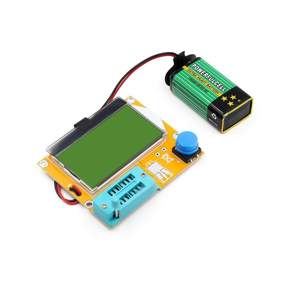 M328 LCR-T4 LCD Transistor Tester Triode Capacitance ESR Meter MOS PNP NPN