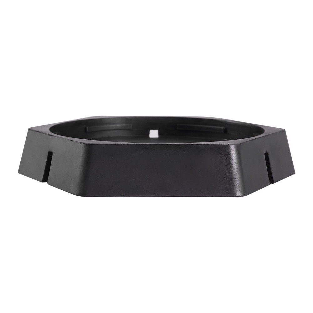 KFFKFF RV Stabilizing Pads, 9" Circular Base, Fixed Jack Supports Durable Rubber
