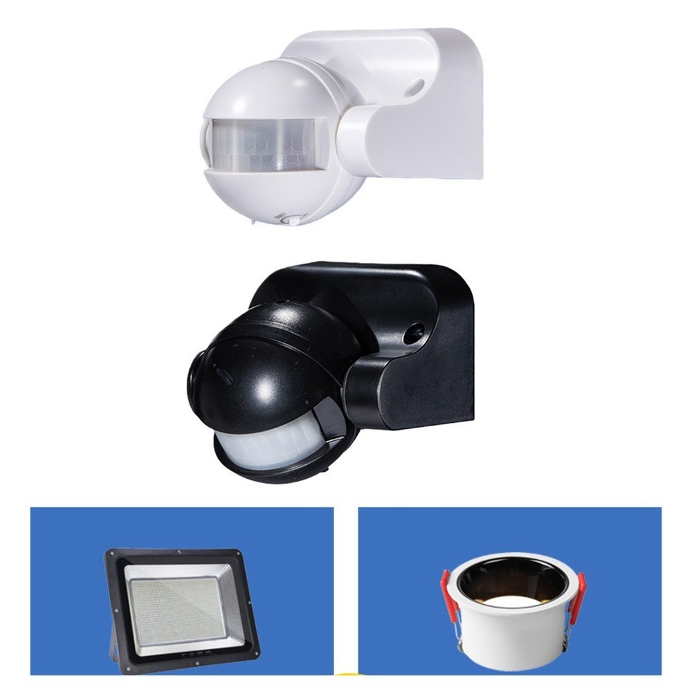 Adjustable Wide Angle Infrared Human Body Sensor for Cabinets Lighting Use