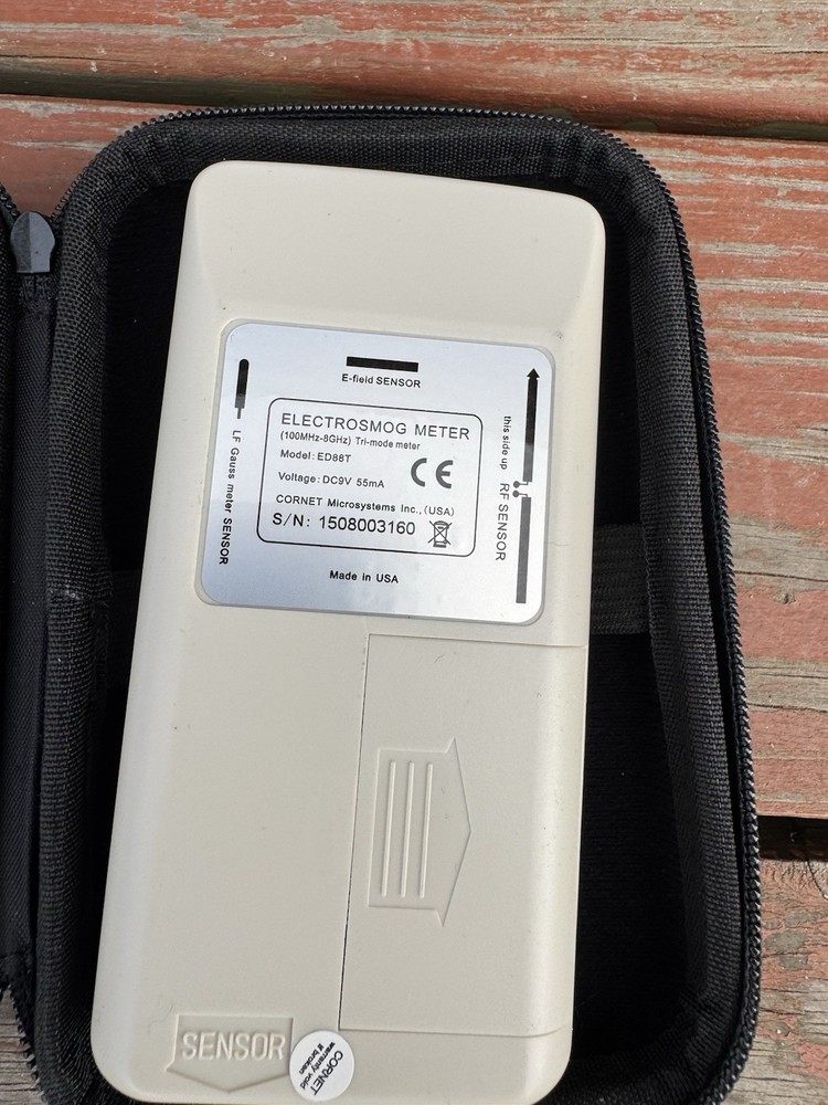 Cornet Microsystem ED88T Electrosmog Meter Tri-mode USA