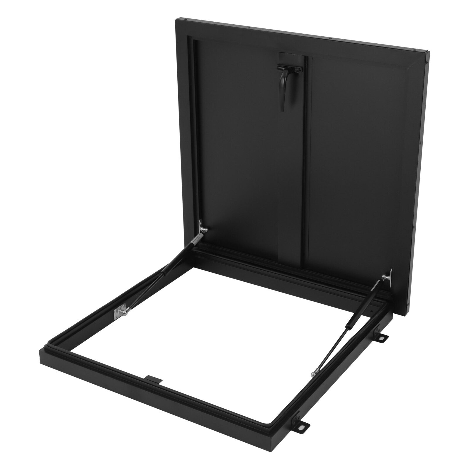 Industrial Galvanized Roof Access Hatch 24"L x 24"W Black