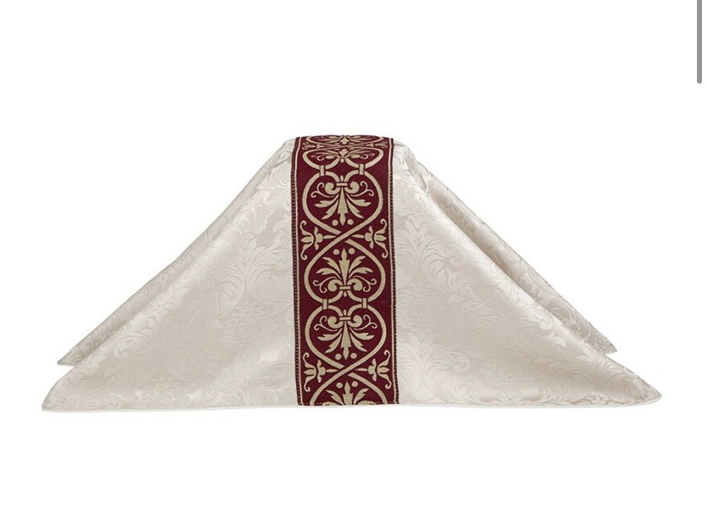 MONREALE COLLECTION WHITE CHALICE VEIL