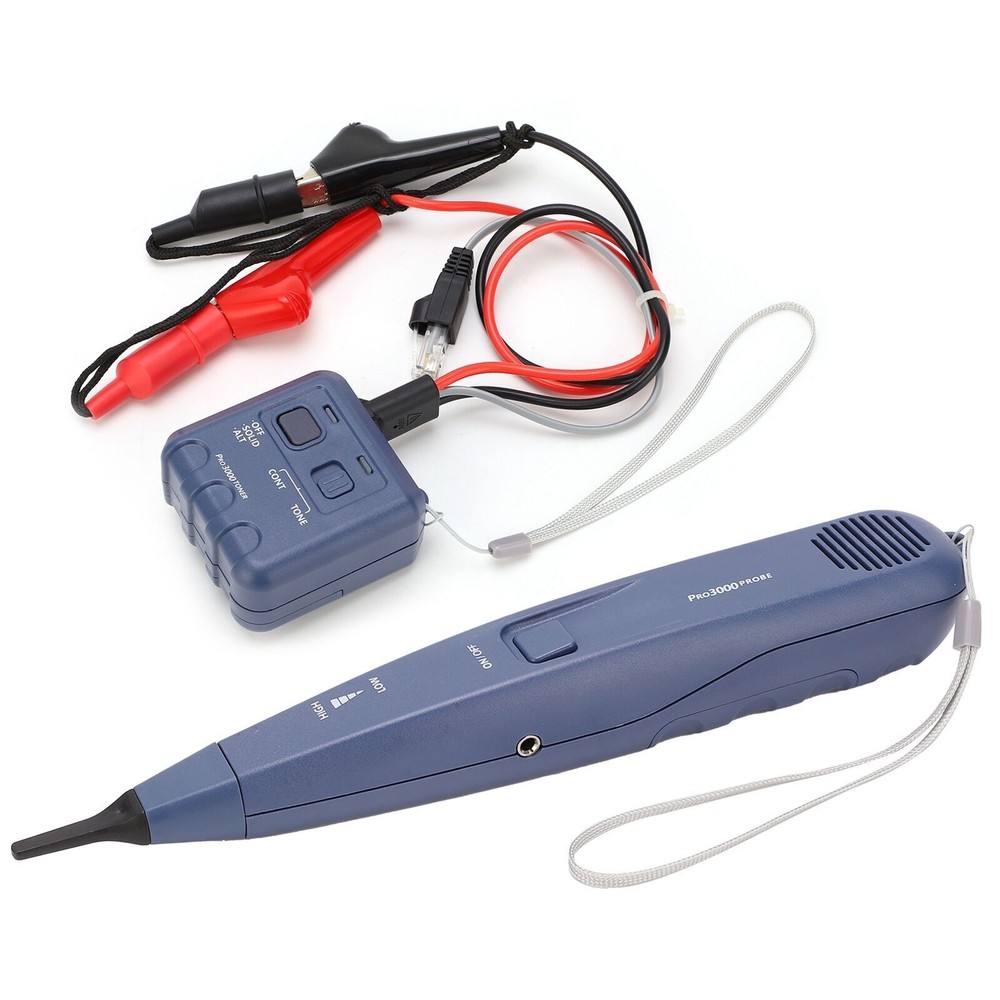 Network Cable Tester Handheld Telephone Line Finder Audio Generator Cable Detect