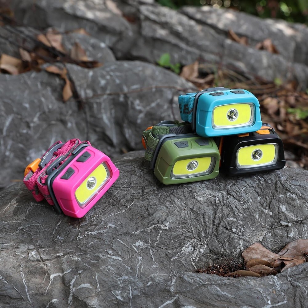 EverBrite Rechargeable Headlamp Multi-color 7 Lighting Modes w/Memory Function