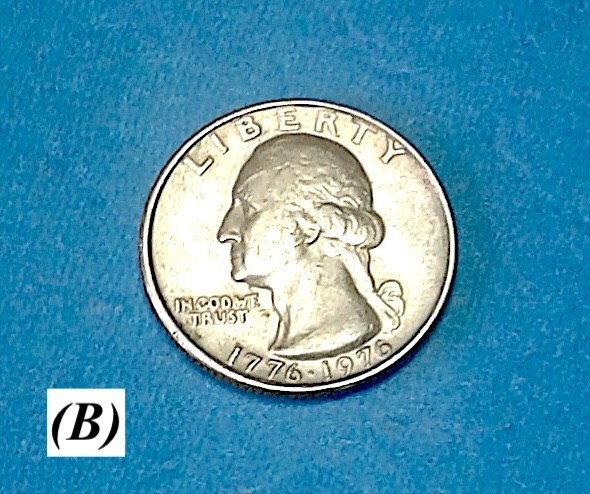 1776-1976 BICENTENNIAL QUARTER  (B)