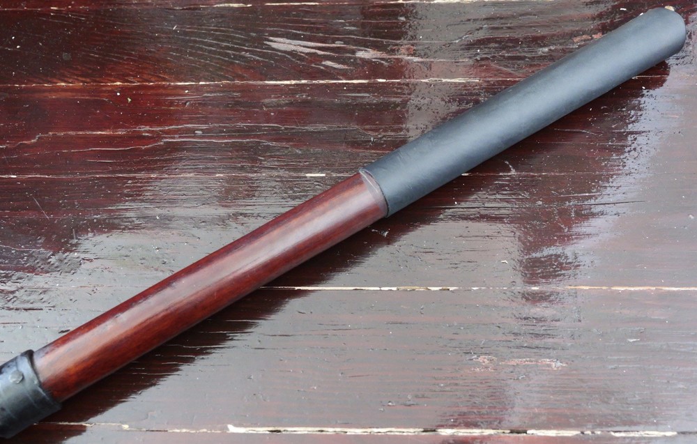 29” Medieval Battle Axe Hand Forged Wood Handle 3 Sided Spear Tip Rustic