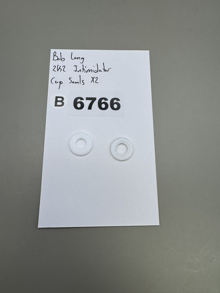 Bob Long 2k2 Intimidator Cup Seals White