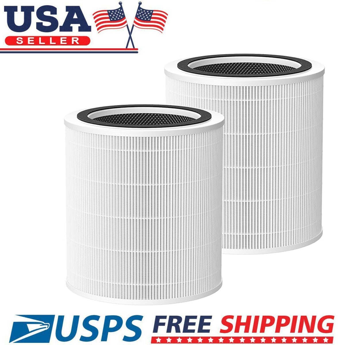 1-2 Pack Replacement Filter For LEVOIT Core 400S Smart  Air Purifier HEPA Filter