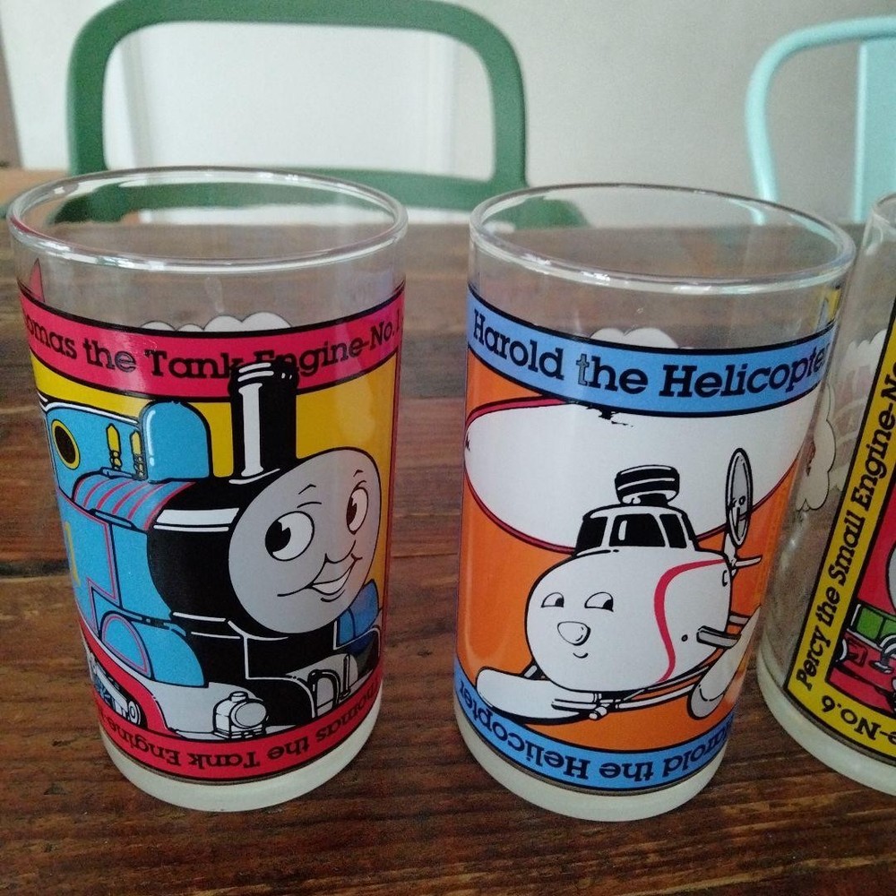Thomas the Tank Engine Astro Boy Retro Glass Set