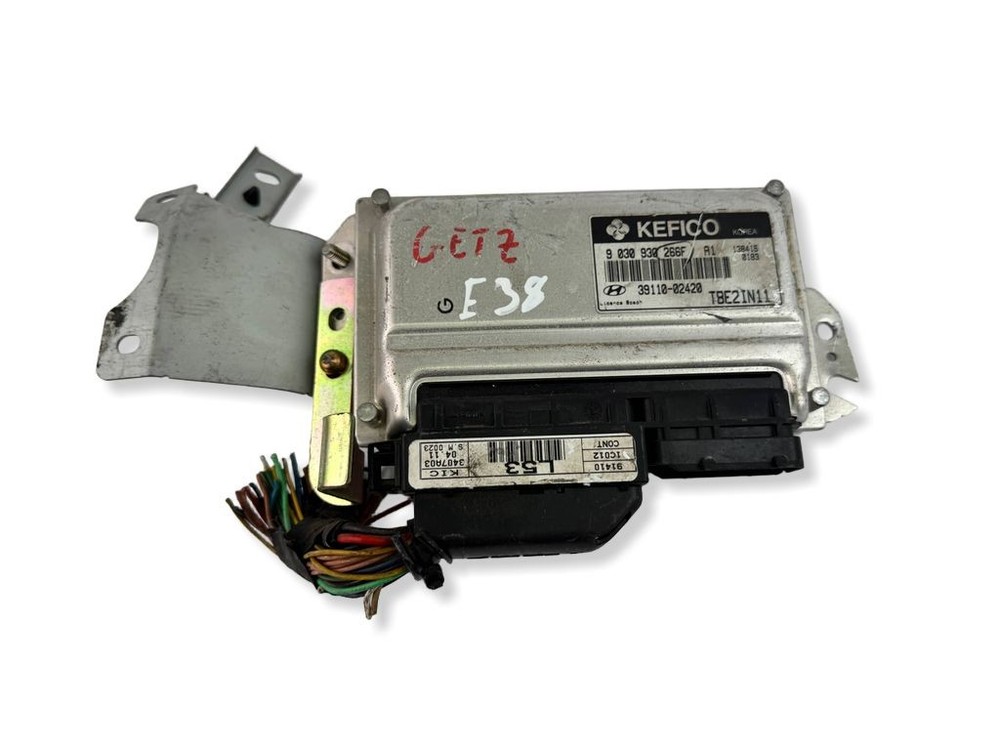 Hyundai Getz 2008 Engine Control Unit Module 9030930266F kW BVV2487