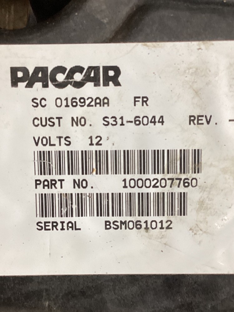 PETERBILT S31-6044 HVAC UNIT ASSEMBLY-CAB