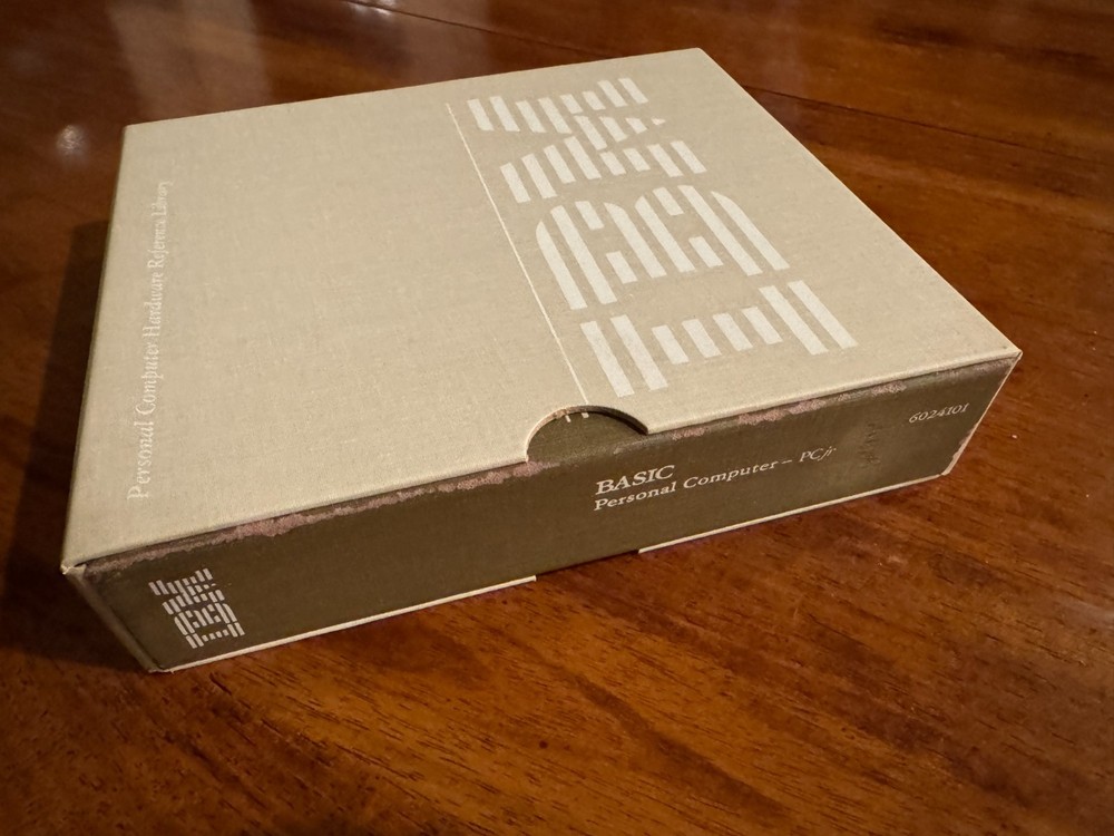 IBM PCjr BASIC Personal Computer HARDWARE REFERENCE LIBRARY, BASIC PC 6024101