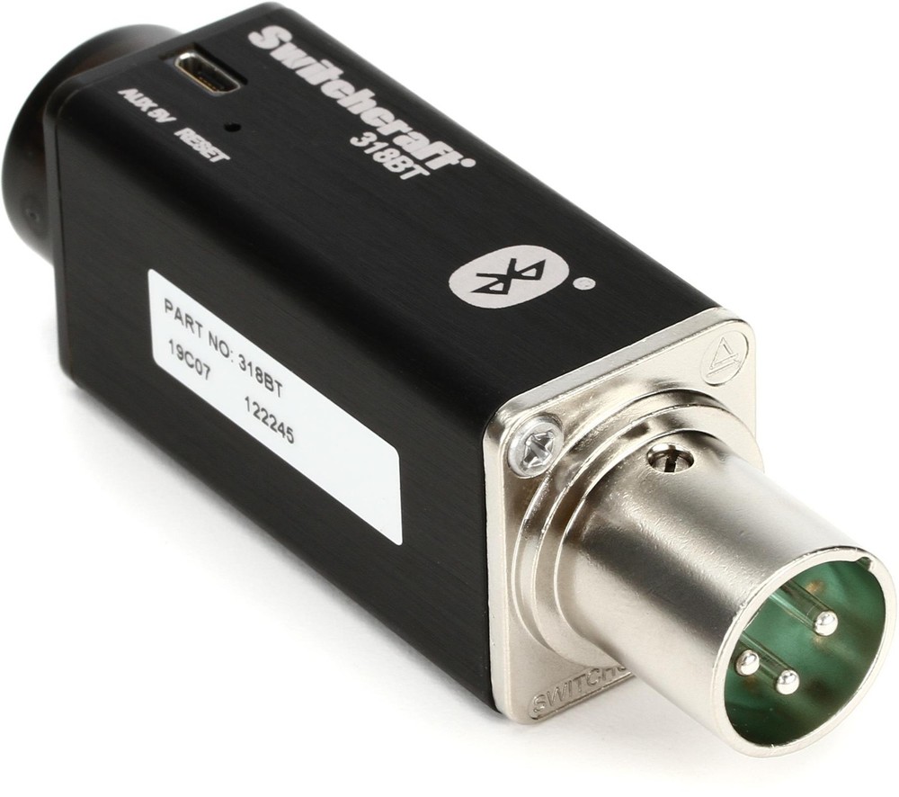Switchcraft AudioStix 318BT XLR Bluetooth Receiver