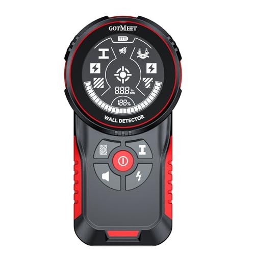 Stud Finder - Multifunction Stud Detector for Metal, Wood, Live AC Wire,