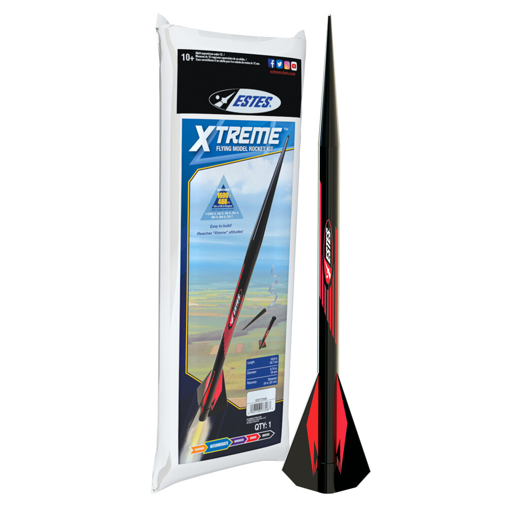 Estes Flying Model Rocket Kit Xtreme  EST 7306