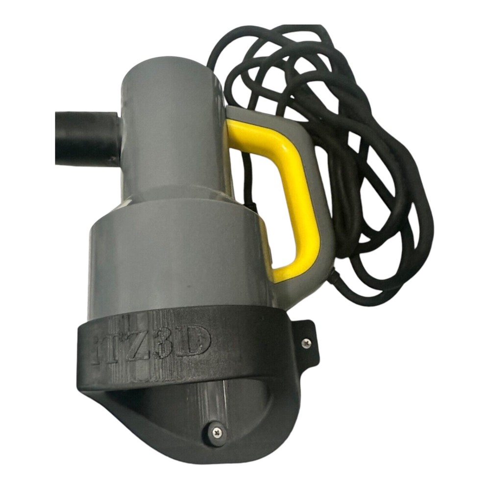 3d-Printed Wall Mount Bracket for Mini Air Cannon Black