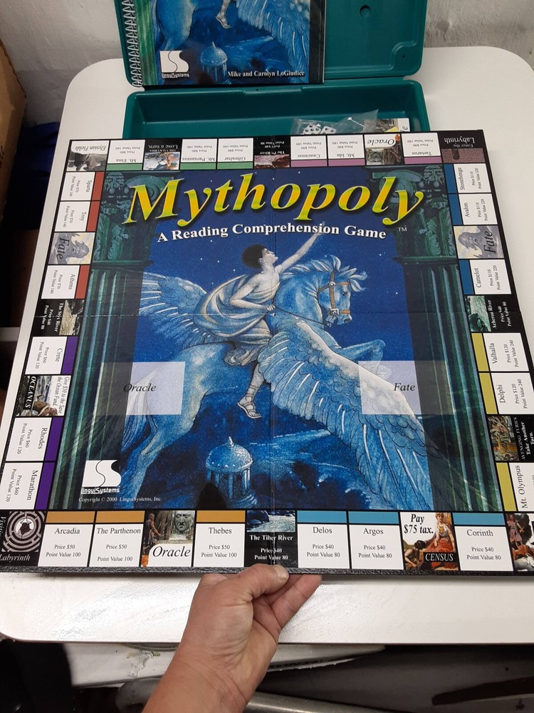 Mythopoly A Reading Comprehension Game by LinguiSystems