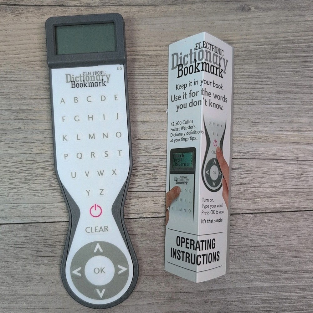 ELECTRONIC DICTIONARY BOOKMARK "that company called IF" 42,500 DEFINITIONS EUC