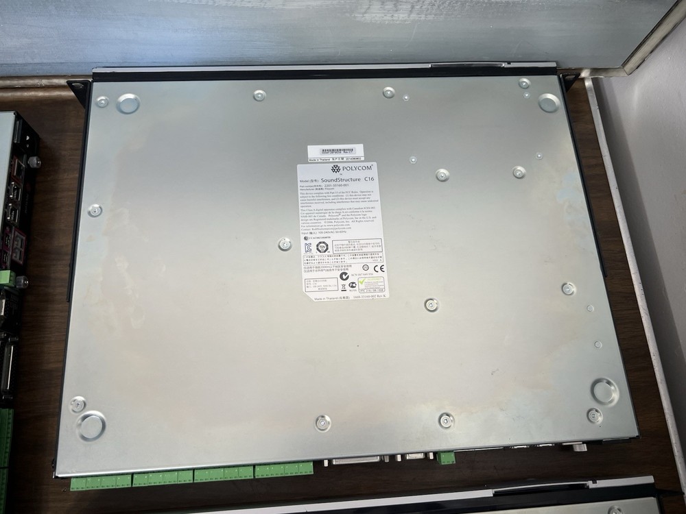 Polycom Sound Structure C16 Audio Processor Conference System ( PRICE FOR 1 UNIT