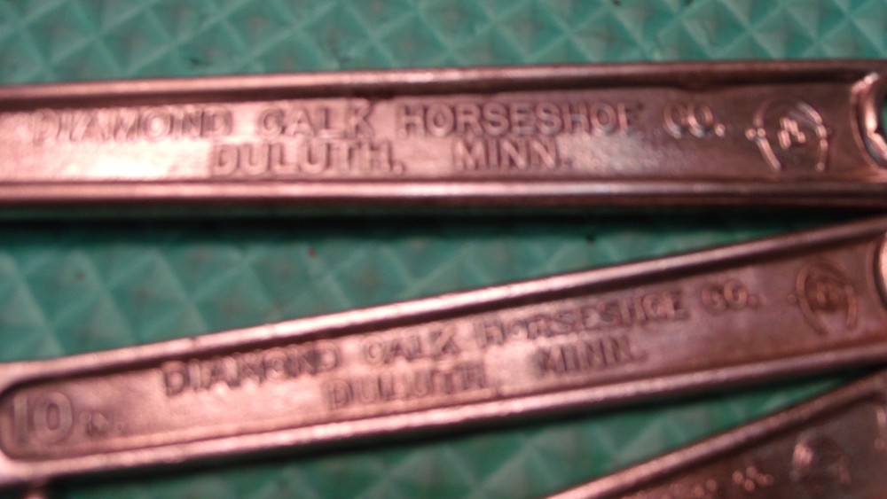 4 PCS. "DIAMALLOY" U.S.A. ADJUSTABLE END WRENCHES