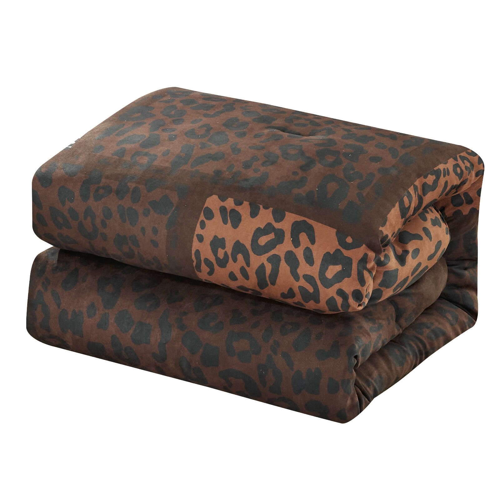 Empire Home 6-Piece Comforter set Safari Zebra Suede Super Soft Queen / King