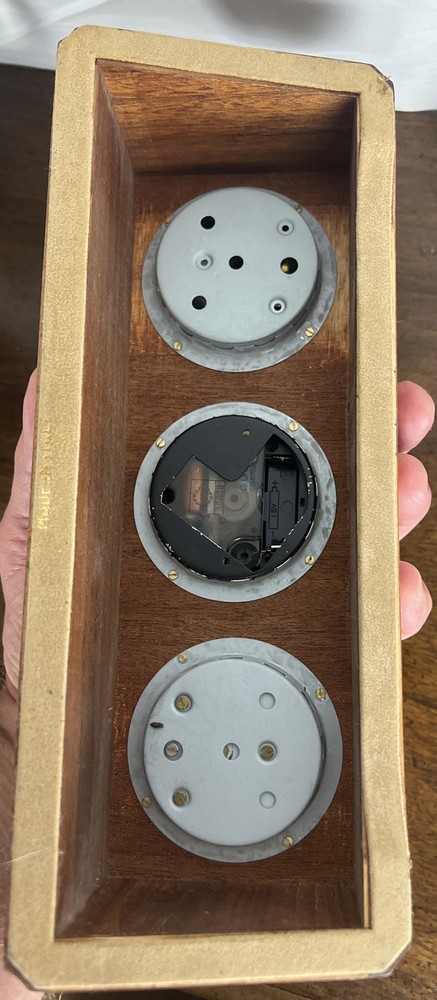 Desk Clock Barometer Altitude Humidity