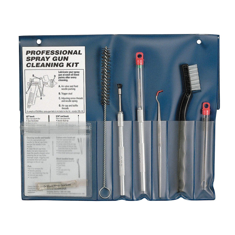 DEVILBISS 192212 Spray Gun Cleaning Kit 6URE2