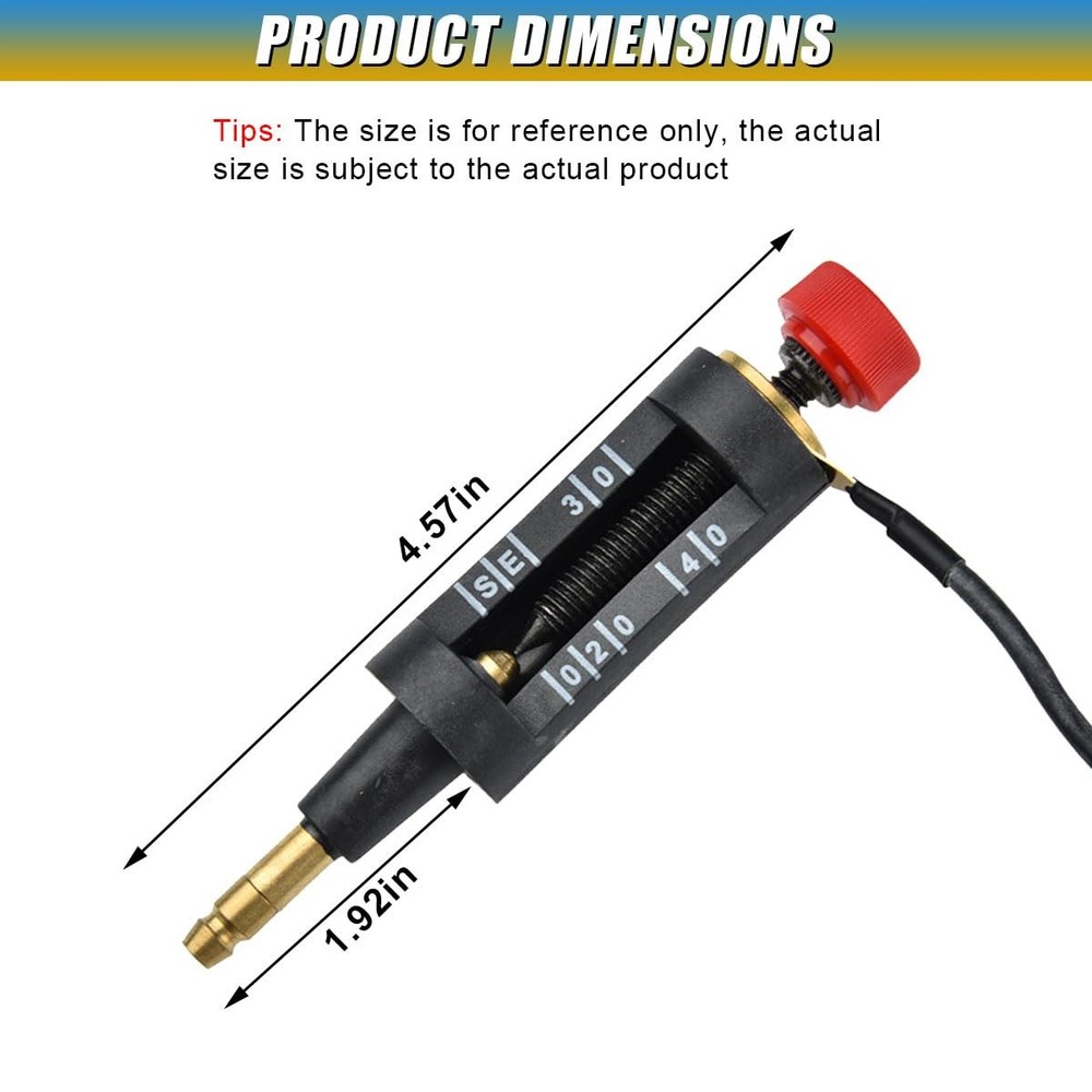 UHANBUT Ignition Coil Testers, Spark Plug Circuit Tester, 2PCS, Black