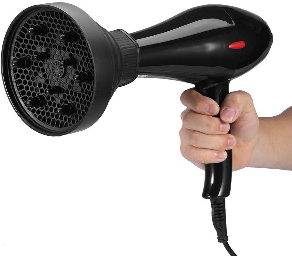 Universal Collapsible Silicone Hair Blow Dryer Diffuser Attachment for Travel