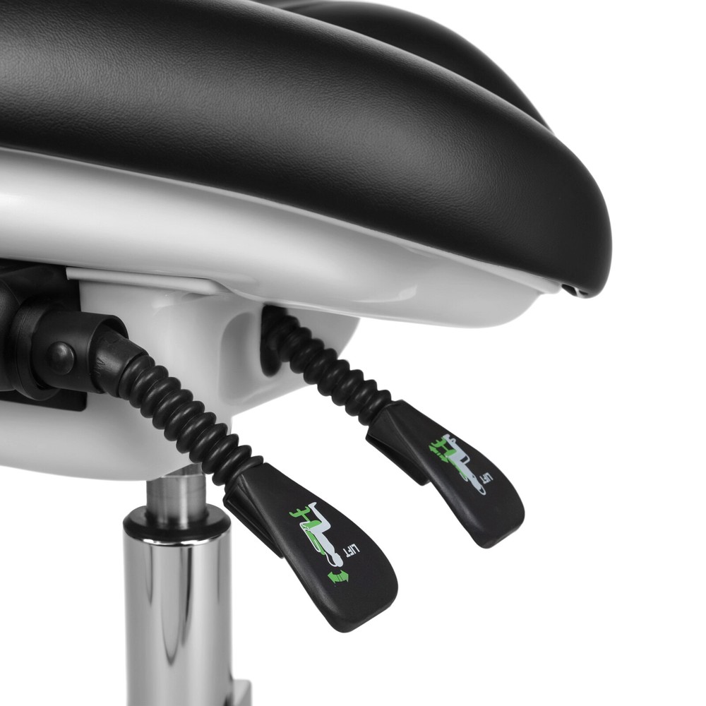 Adjustable Dental Chair with Foot-Controll Ergonomic Dynamic Positioning Stool