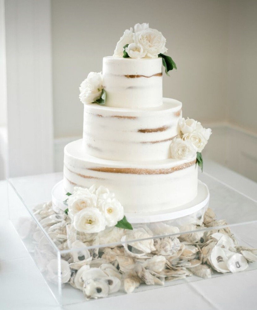 18x18 Clear Acrlic Cake Stand; Wedding Cake Riser