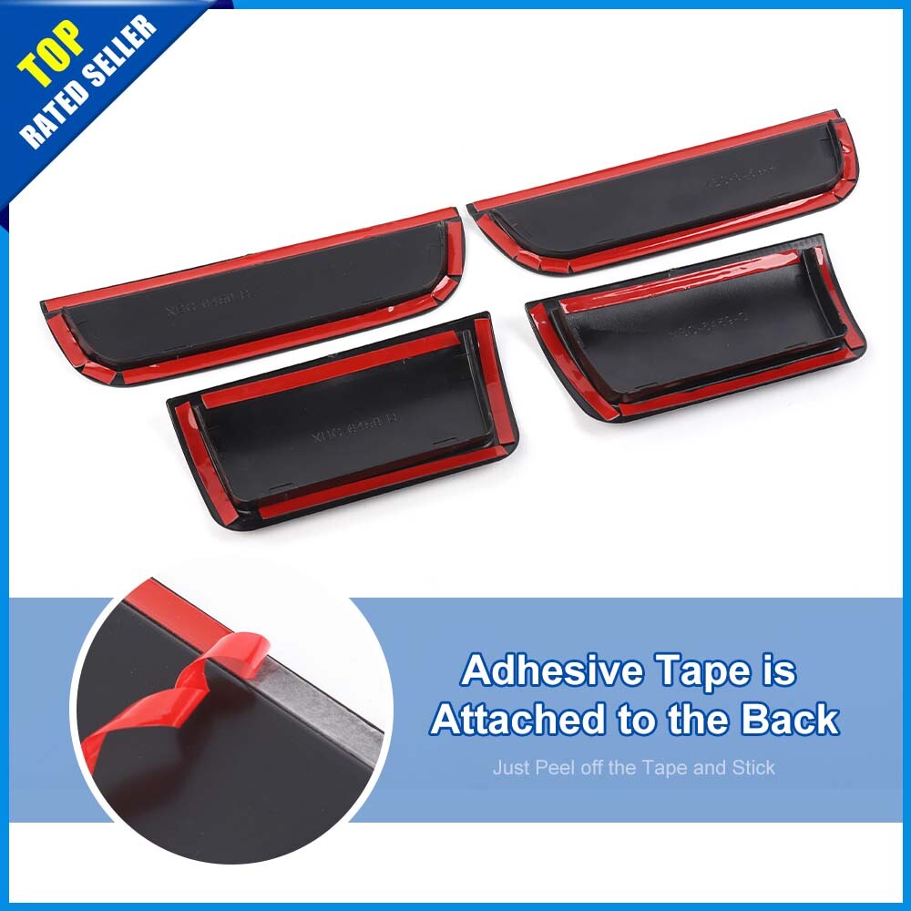 4Pcs Door Handle Storage Box Tray For Chevy Silverado SIERRA 2007-13 Accessories