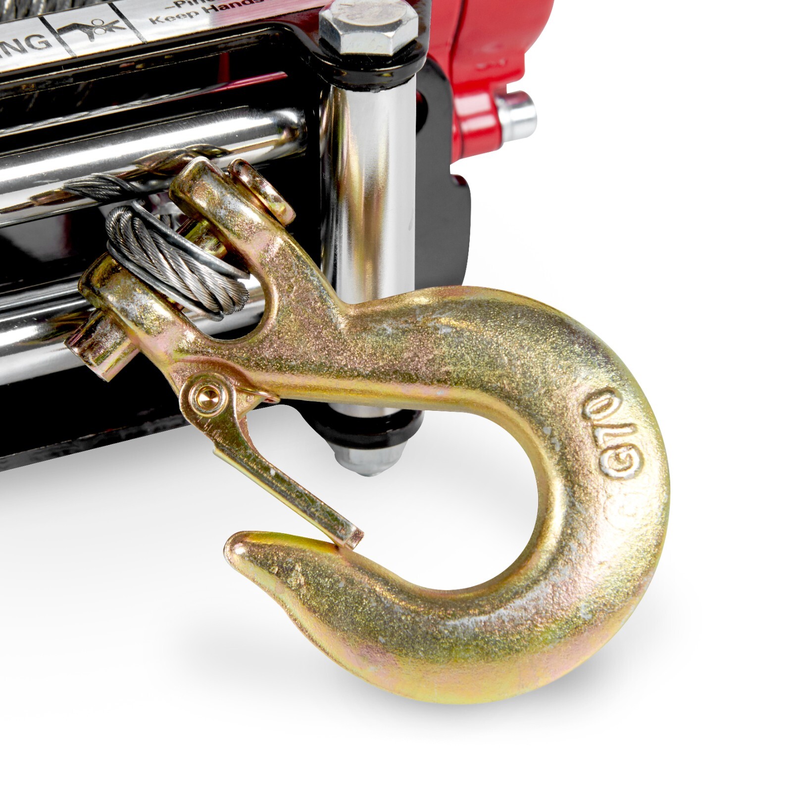 Stealth 3,500lb 12v Electric Winch - Steel Rope