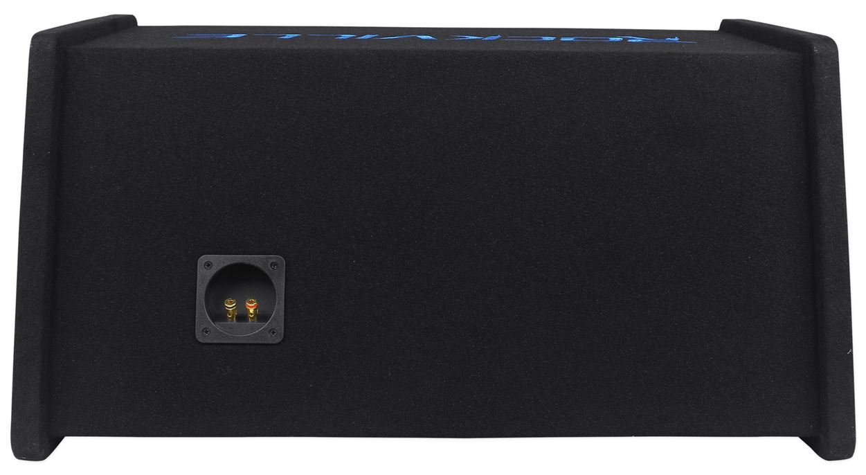 Rockville RV12.2B 1200w Dual 12" Car Subwoofer Enclosure+Mono Amplifier+Amp Kit