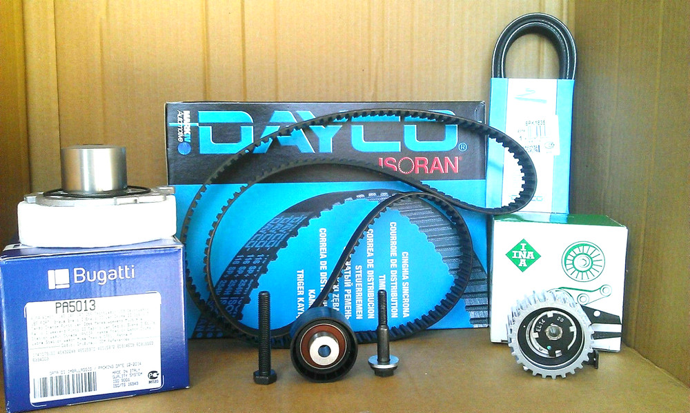 DISTRIBUTION KIT + WATER PUMP (KTBWP3170) FOR FIAT BRAVO I (182) 1.9 JTD.