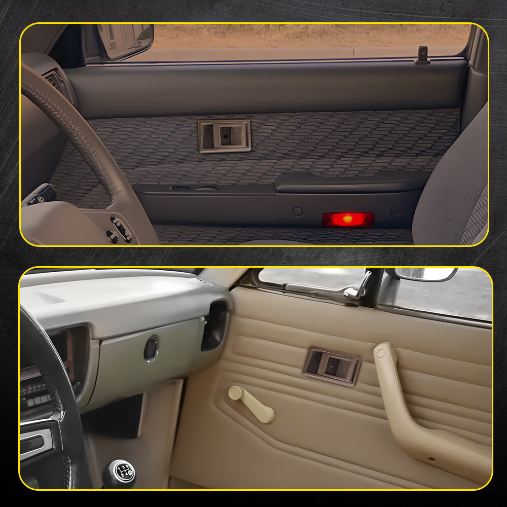 Door Handle Inner Indoor Left Right for 1995-2000 Toyota Tacoma Brown
