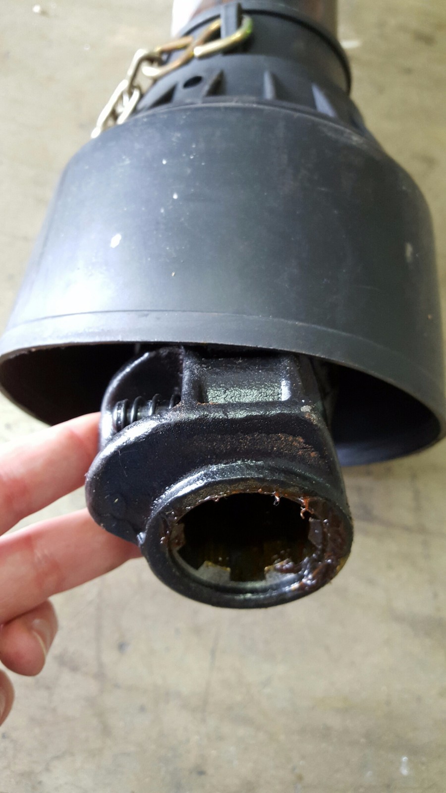 3-Point Fertilizer Spreader PTO Shaft fits Most Brands 1-3/8" 6 Spline Each End