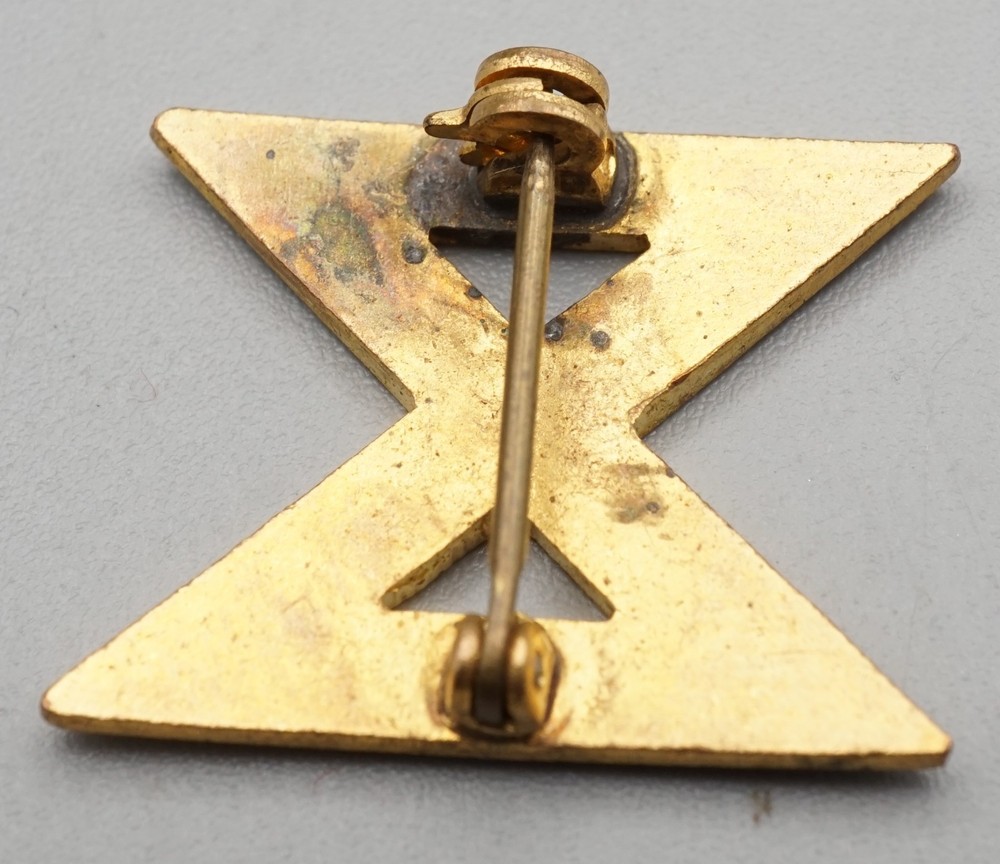 WWII 10th Army DI Unit Crest Pin PATCH TYPE